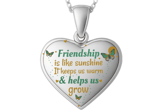 Friendship Sunshine Heart Sign POD Gift