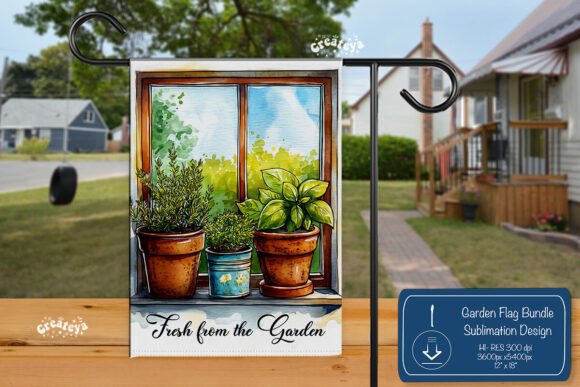 Garden Summer Spring Garden Flag Png