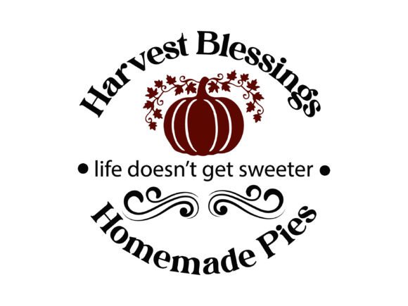 Harvest Blessings Farmhouse Sign