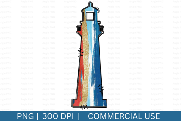Lighthouse Clipart, Nautical