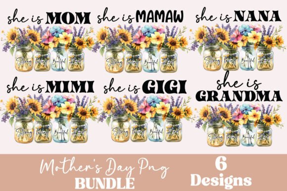 Mothers Day Sublimation Bundle, Mom Png