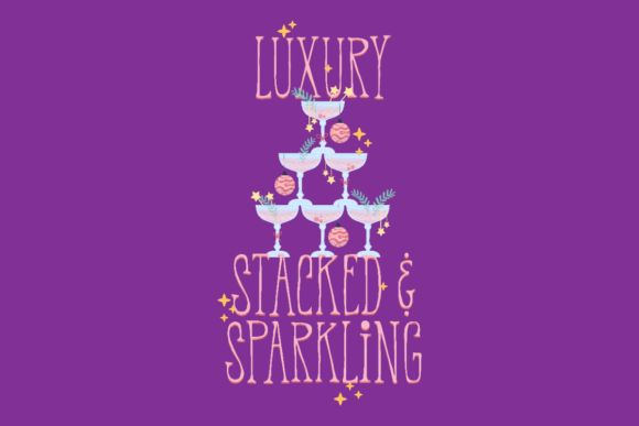 New Year Luxury Stacked