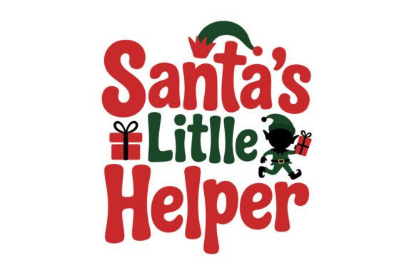 Santa’s Little Helper Christmas Design
