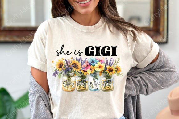 She is Gigi Mom Gigi Mimi Png Bundle