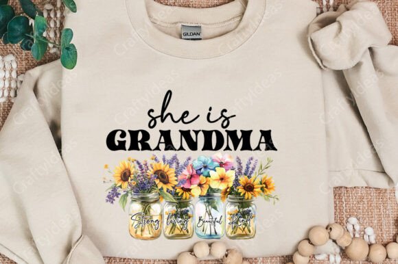 She is Grandma, Mom Shirt, Mom Life Png