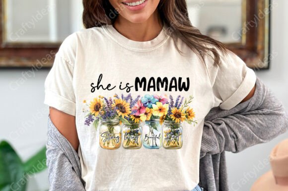 She is Mamaw, Mother's Day Png