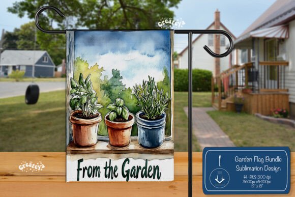Summer Flag Spring Garden Flag Png