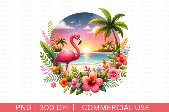 Summer Flamingo PNG Review