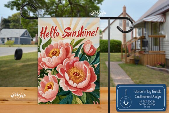 Summer Spring Garden Flag Png Flower Png