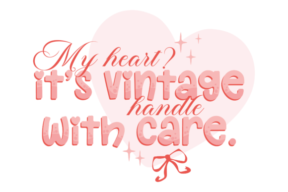 Vintage Heart Embroidery Design